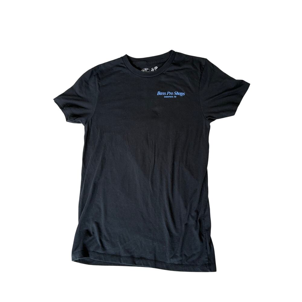 Bass Pro Shops Memphis TN Graphic T-Shirt Small Black
